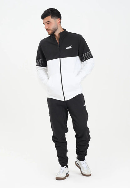 PUMA ESS COLORBLOCK SUIT FL CL WHITE 691994-02