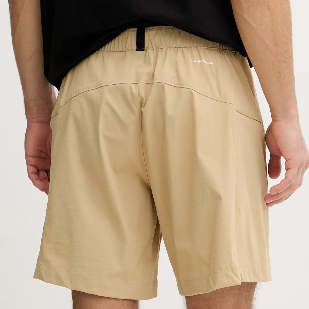THE NORTH FACE M CLASS V PATHFINDER BELTED SHORT - 7" KHAKI STONE NF0A8BHVLK51