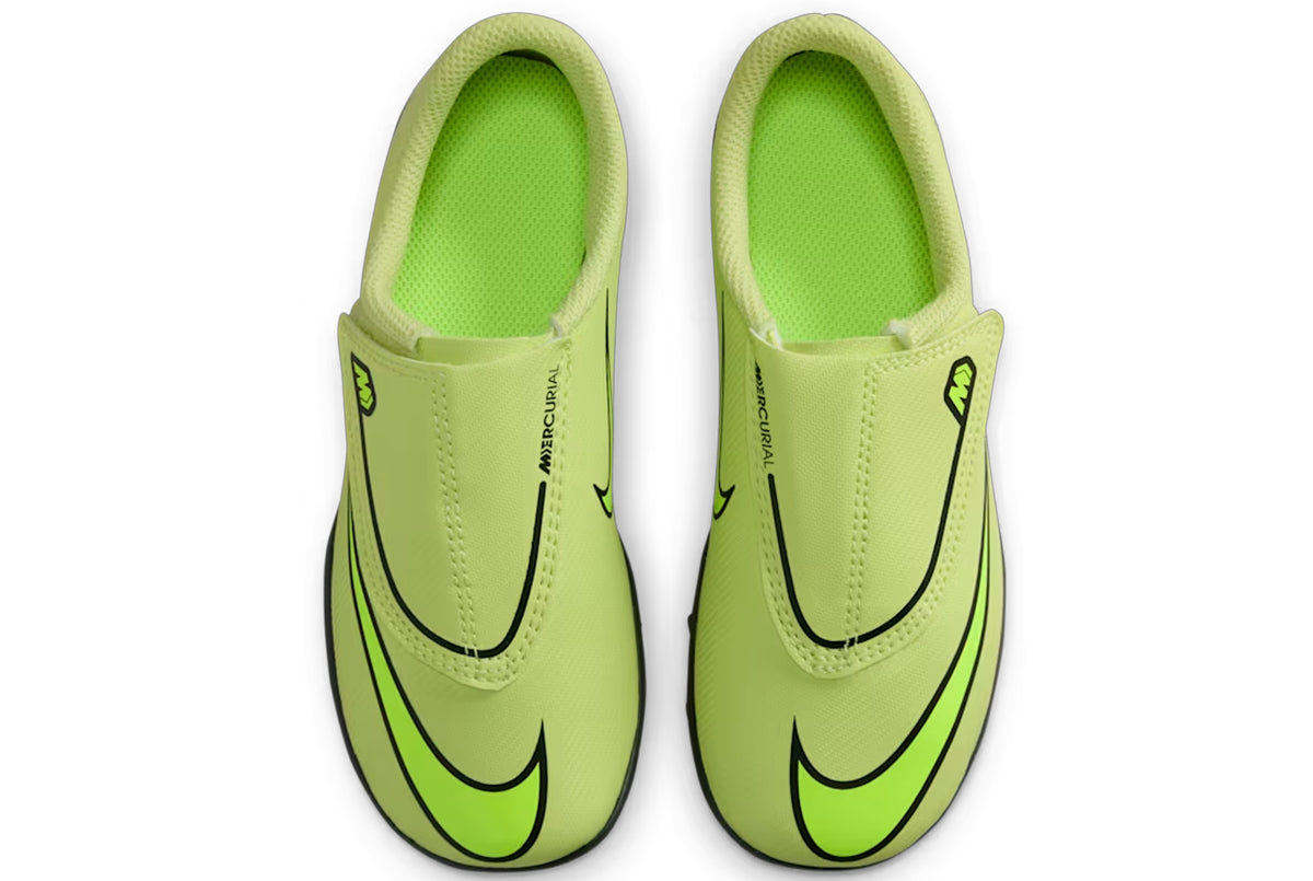 NIKE JR. MERCURIAL VAPOR 16 CLUB LIMELIGHT/VOLT-HYPER CRIMSON FQ8291-300
