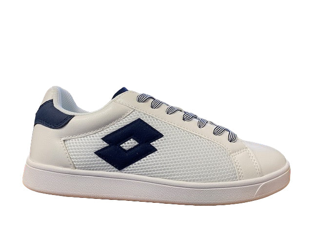 Lotto 1973 AMF NET WHITE/DRESS BLUE scarpe tennis uomo pelle e mesh bianco/blu 219248-10U