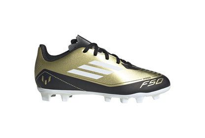 ADIDAS F50 CLUB FXG J MESS GOLDMT/FTWWHT/CBLACK IG9319