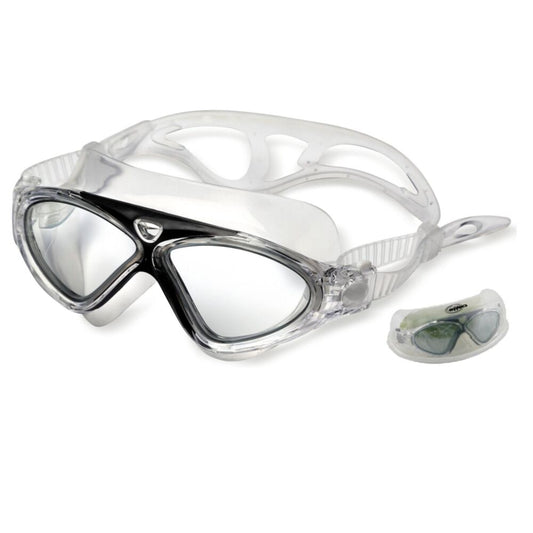 Effea Maschera Panoramica Nuoto 2622 | Unisex | Bianco