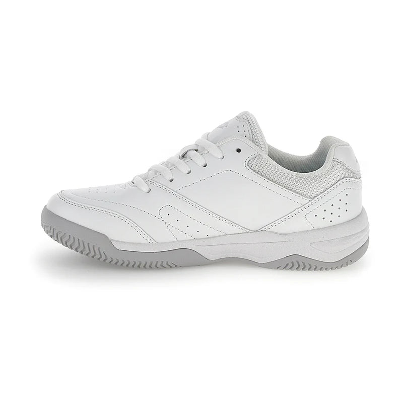 LOTTO COURT LOGO AMF XX W ALL WHITE/SILVER METAL 2 sneakers 220655-1GN