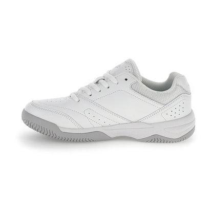 LOTTO COURT LOGO AMF XX W ALL WHITE/SILVER METAL 2 sneakers 220655-1GN