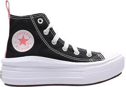 CONVERSE CTAS MOVE HI BLACK/PINK SALT/WHITE 371527C