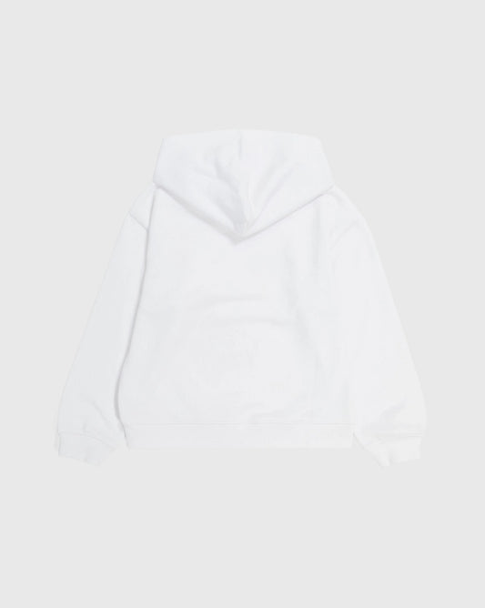 CHAMPION HOODED SWEATSHIRT WHT 404928-WW001