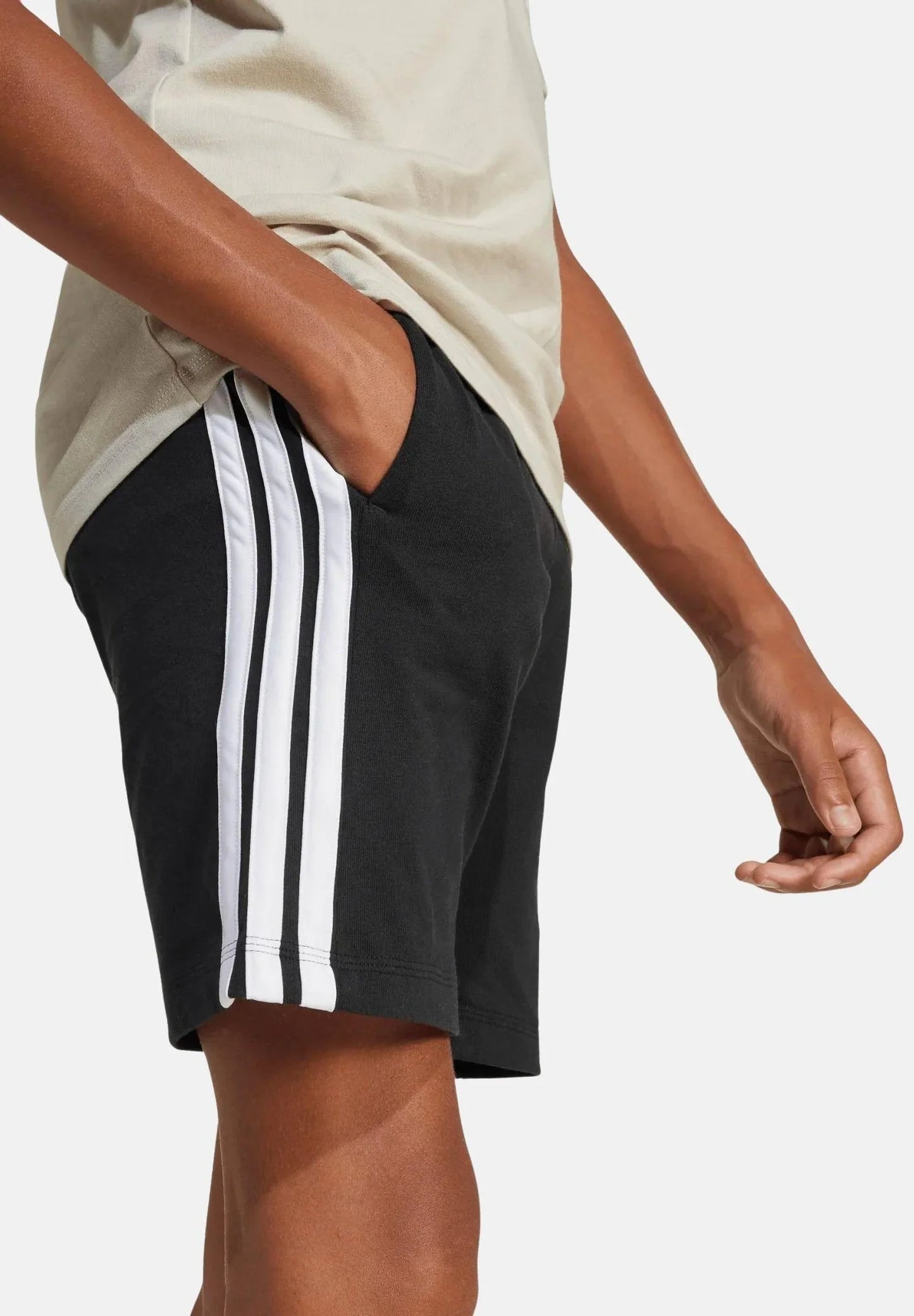 ADIDAS ADI J 3S KN SH 210 BLACK/WHITE JE0310