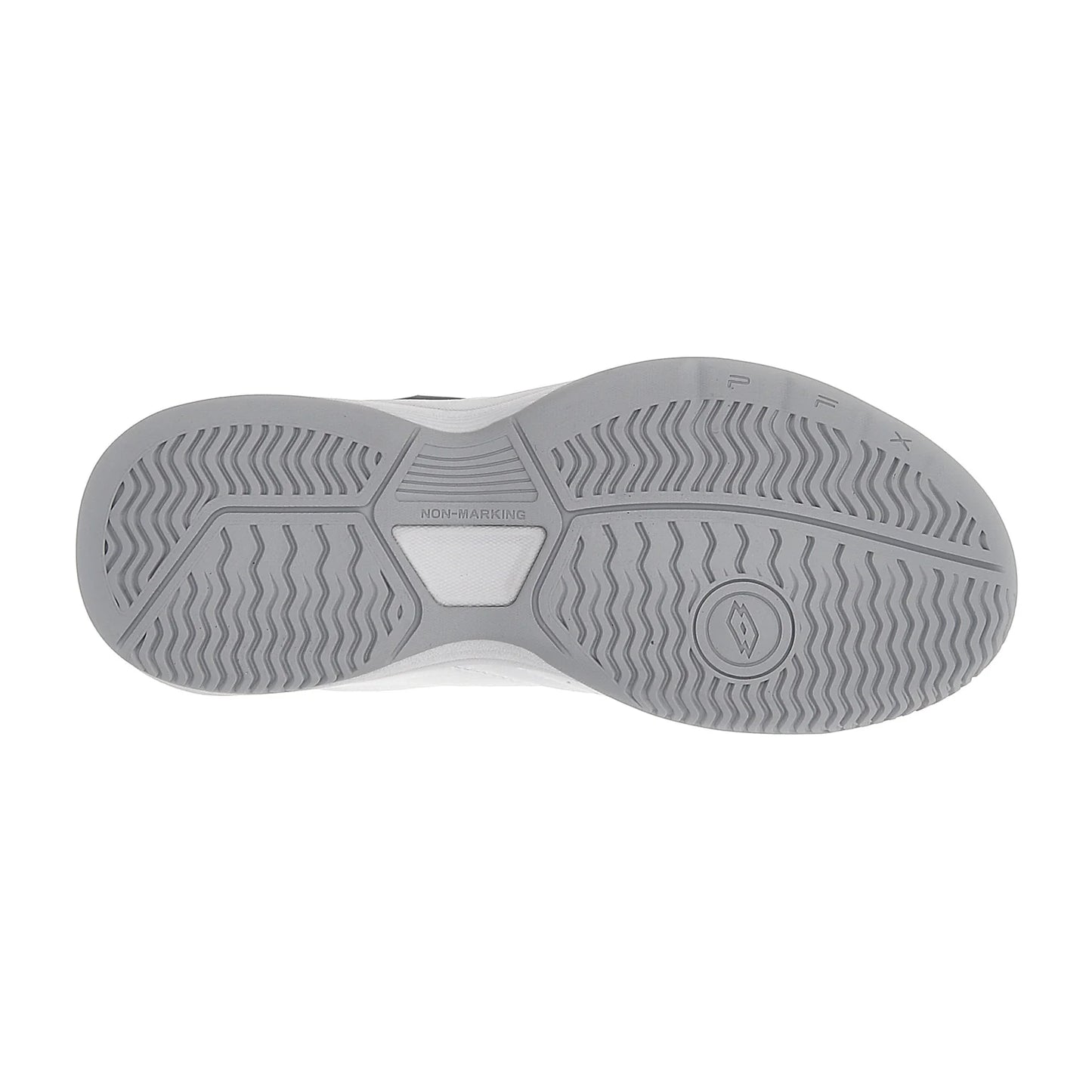 LOTTO COURT LOGO AMF XX W ALL WHITE/SILVER METAL 2 sneakers 220655-1GN