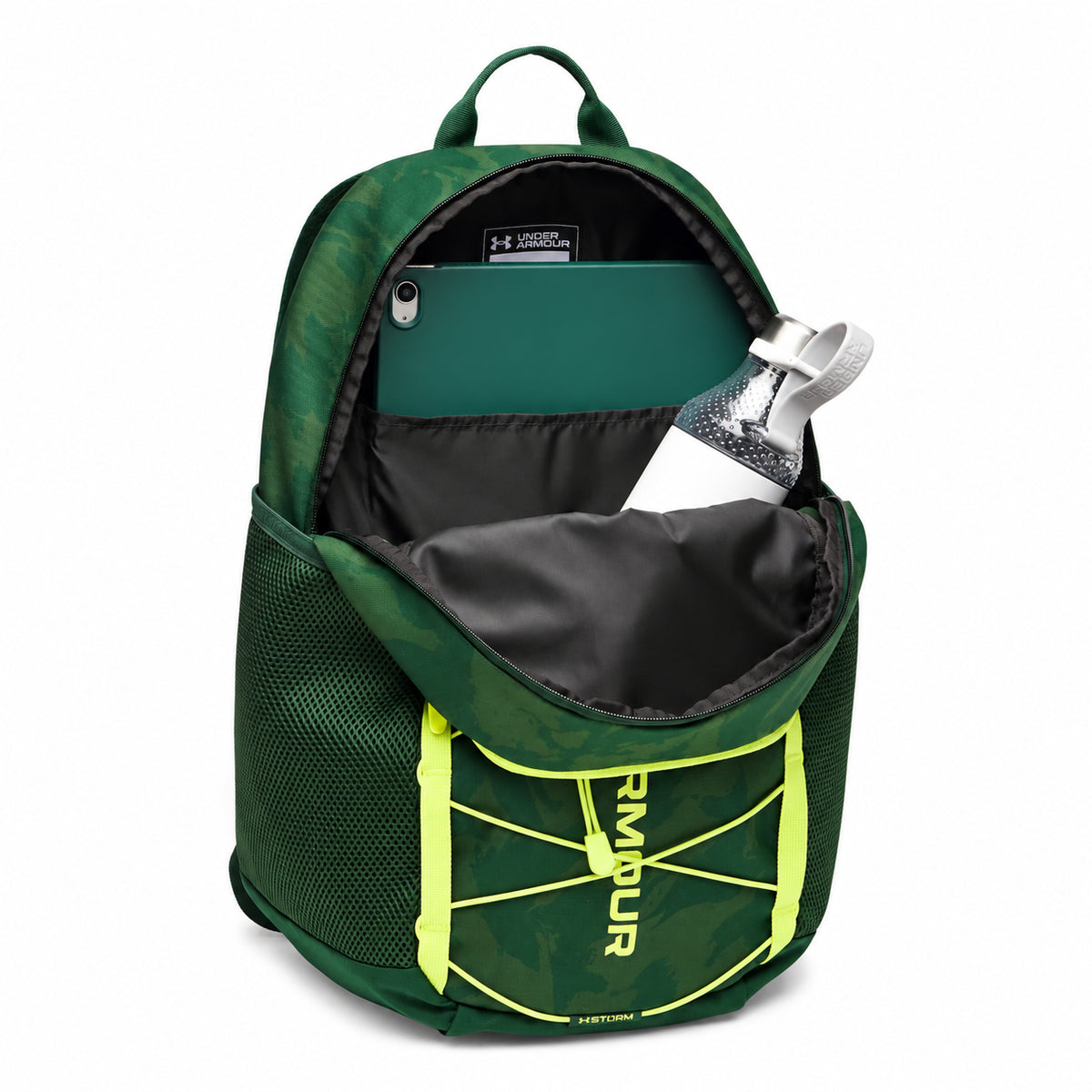 Under Armour Hustle Sport 6.0 Backpack 6000397-301 2000001084144 – Zaino Sportivo Verde da Uomo e Donna per Scuola, Palestra, Viaggi, Tempo Libero e Accessori Sportivi