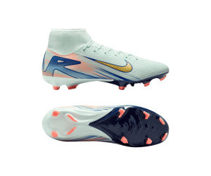 NIKE ZM SUPERFLY 10 ACAD MDS FG/MG BARELY GREEN/MTLC GOLD COIN FZ1380-300