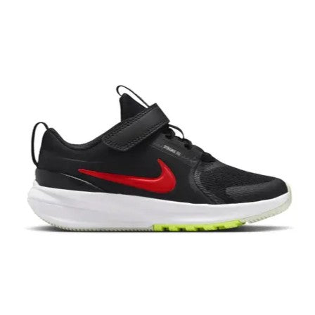 NIKE STAR RUNNER 5 PS BLACK/BRIGHT CRIMSON-ANTHRACITE-VOLT TINT HF7005-010