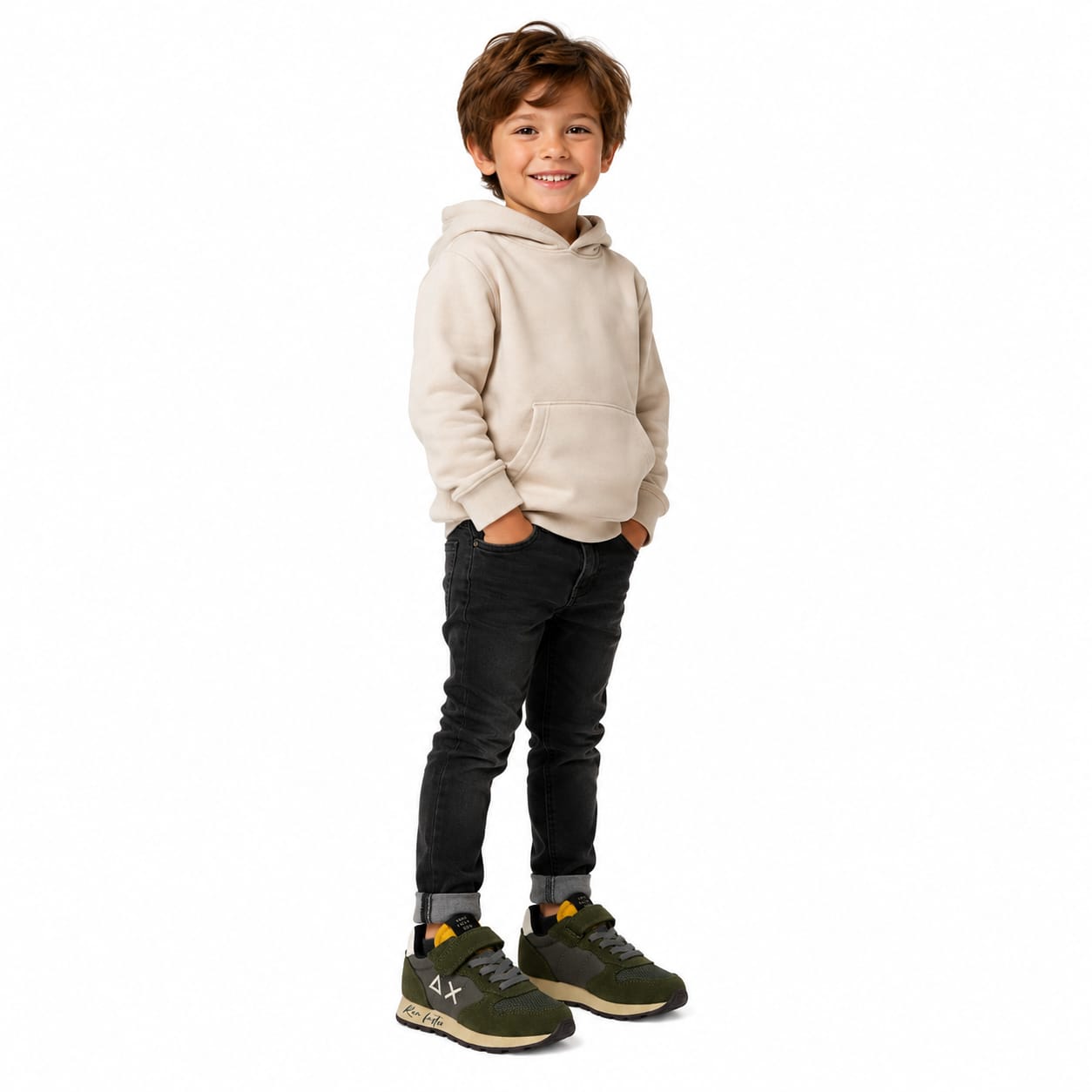 Sun68 Boy's Tom Vintage Kid Z46305K – Sneaker Bambino
