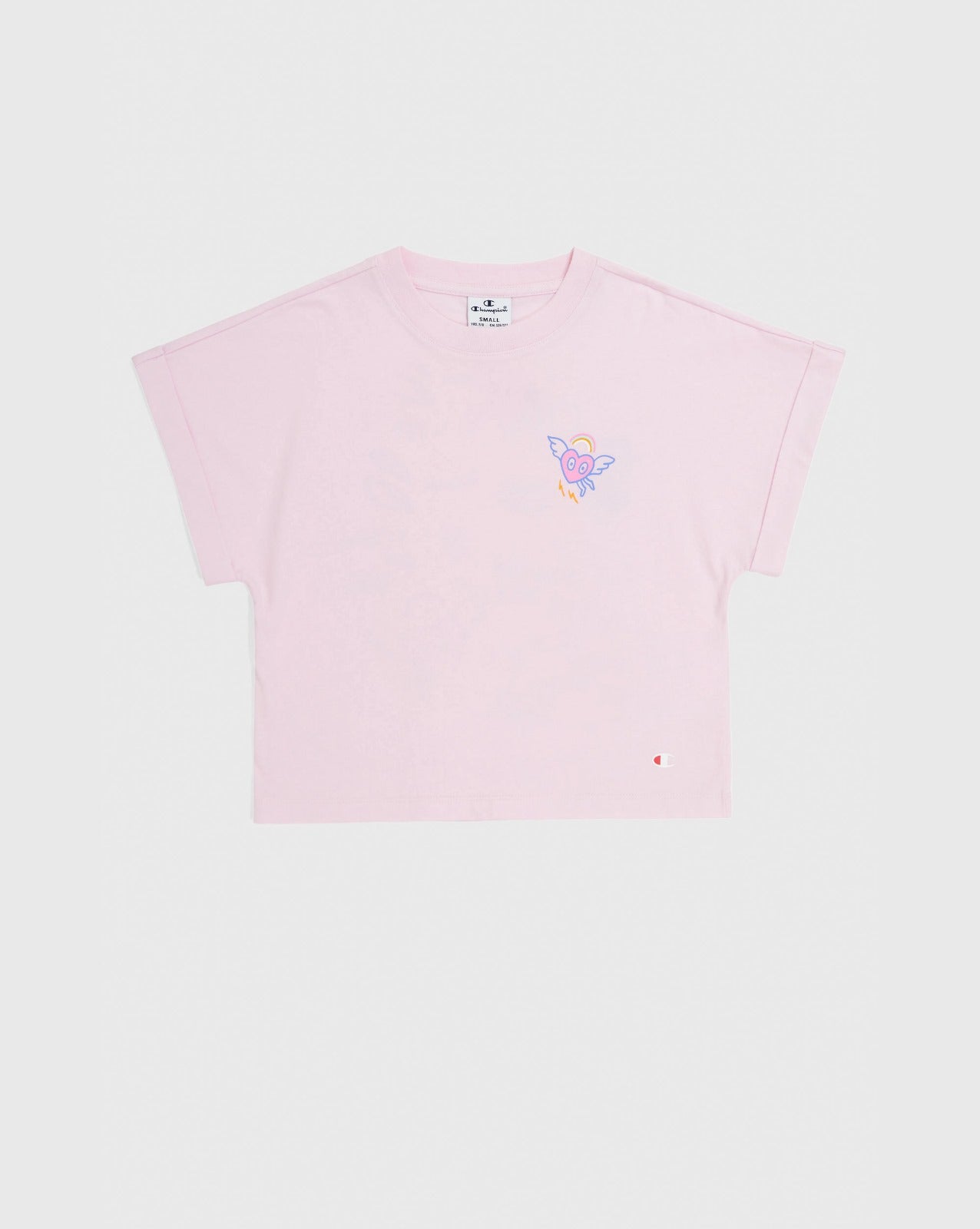 CHAMPION CREWNECK T-SHIRT PINK 404932-PS013