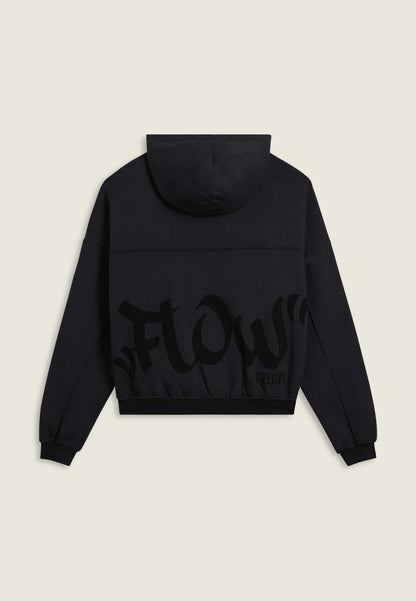 FREDDY FELPA CAPPUCCIO ZIP F25WUFS3-G104