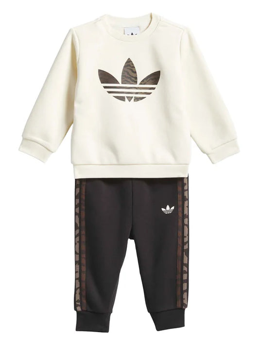 ADIDAS AOR CREW SET CREWHT/NBROWN KD5824
