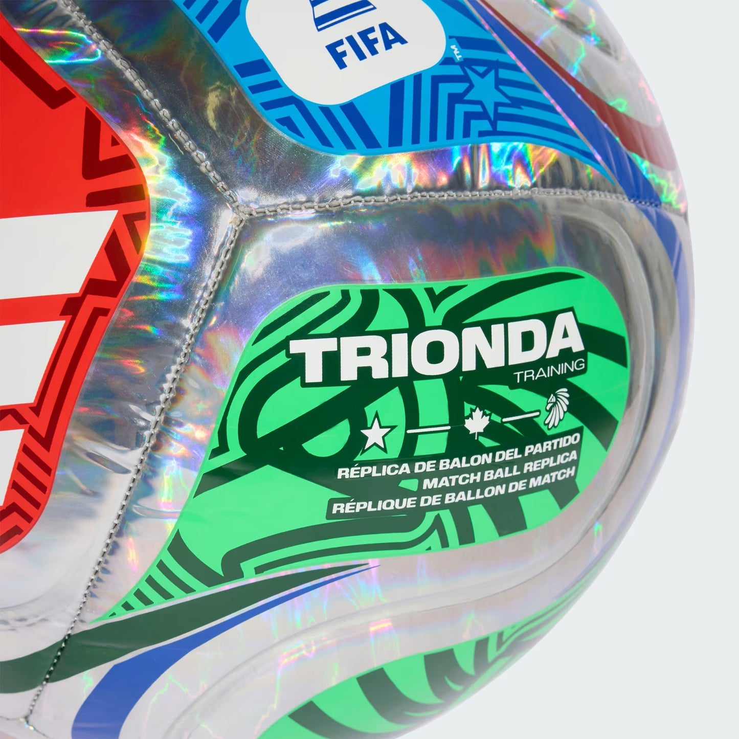 ADIDAS Pallone da allenamento Trionda Foil Coppa del Mondo JD8046