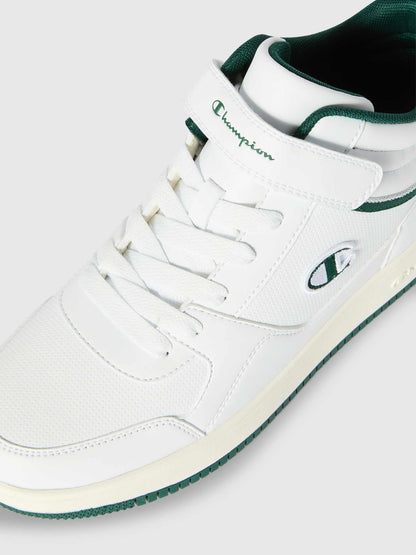 CHAMPION RD18 MID MID CUT SHOE WHT/HLG/NATL S21904-WW005