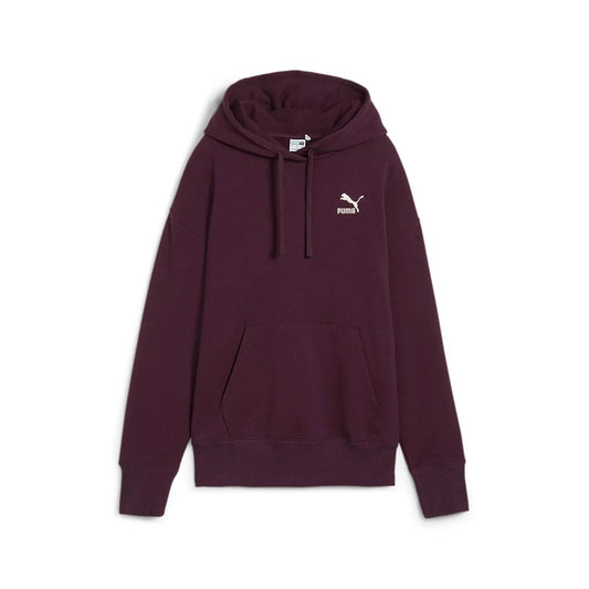 PUMA BETTER CLASSICS RELAXED HOODIE TR MIDNIGHT PLUM 624227-44