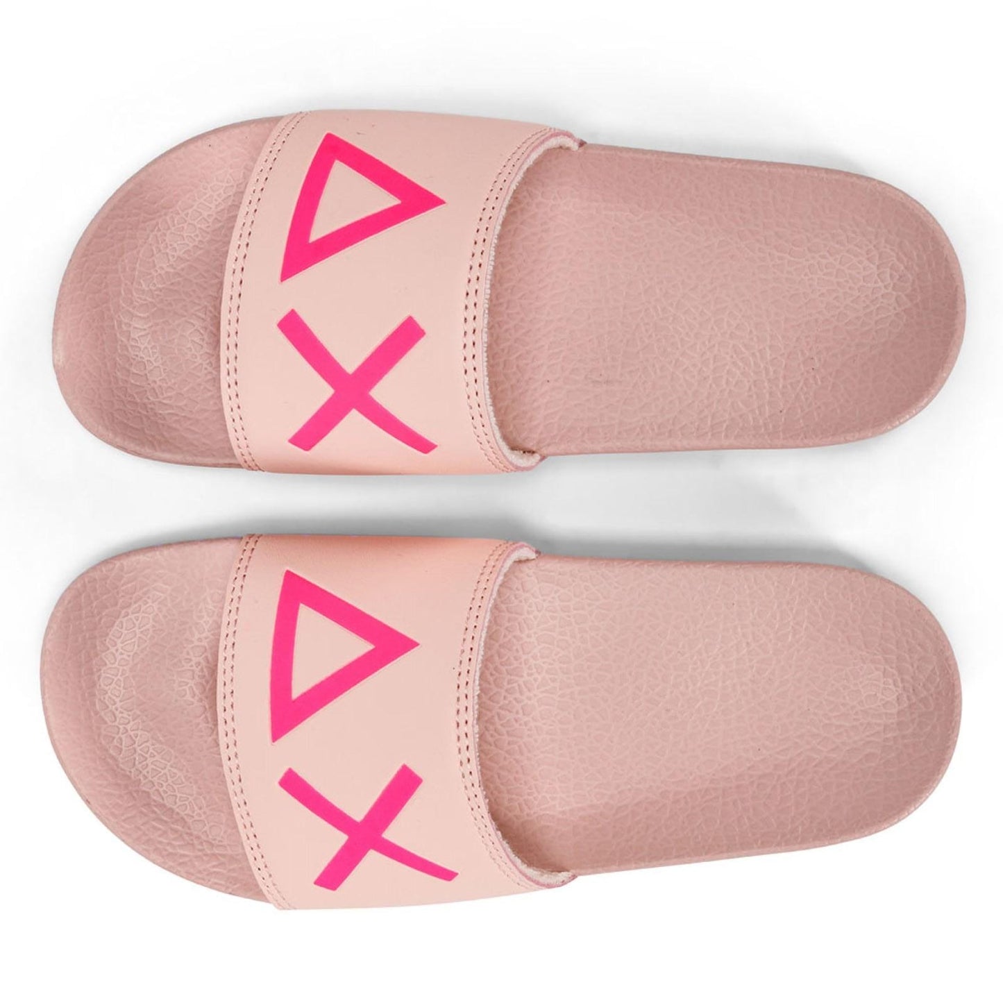Sun68 GIRL'S SLIPPERS LOGO ROSA X34403-04