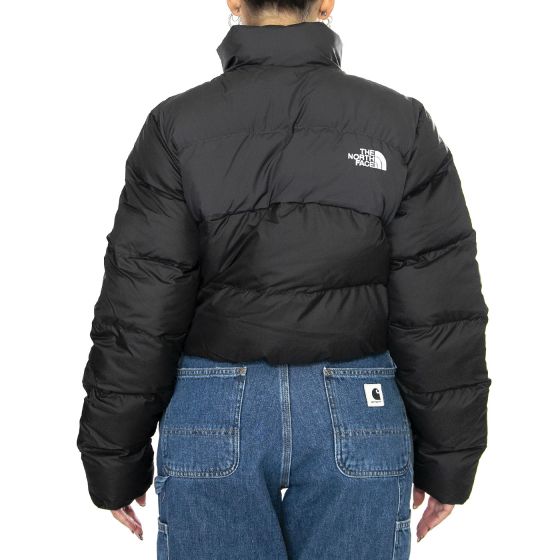 THE NORTH FACE W CROPPED SAIKURU TNF BLACK/ASPHALT GREY NF0A89JCKT01