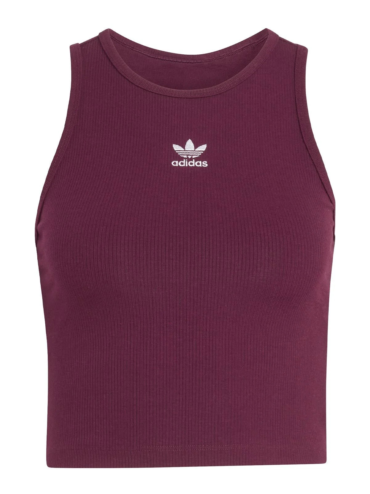 ADIDAS AOR ESS RIB TANK MAROON KD3824
