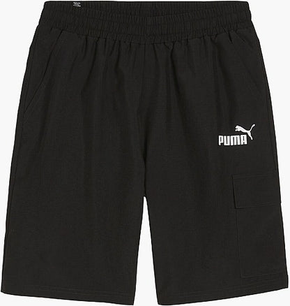 PUMA ESS WOVEN CARGO SHORTS 9'' BLACK 679731-01