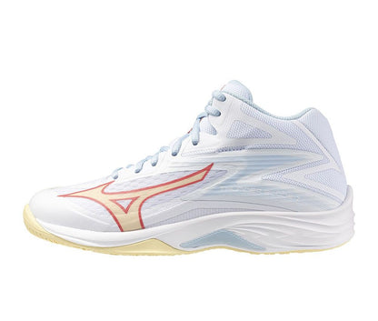 MIZUNO THUNDER BLADE Z MID WOS	White/CalypsoCoral/PaleBanana V1GC237530