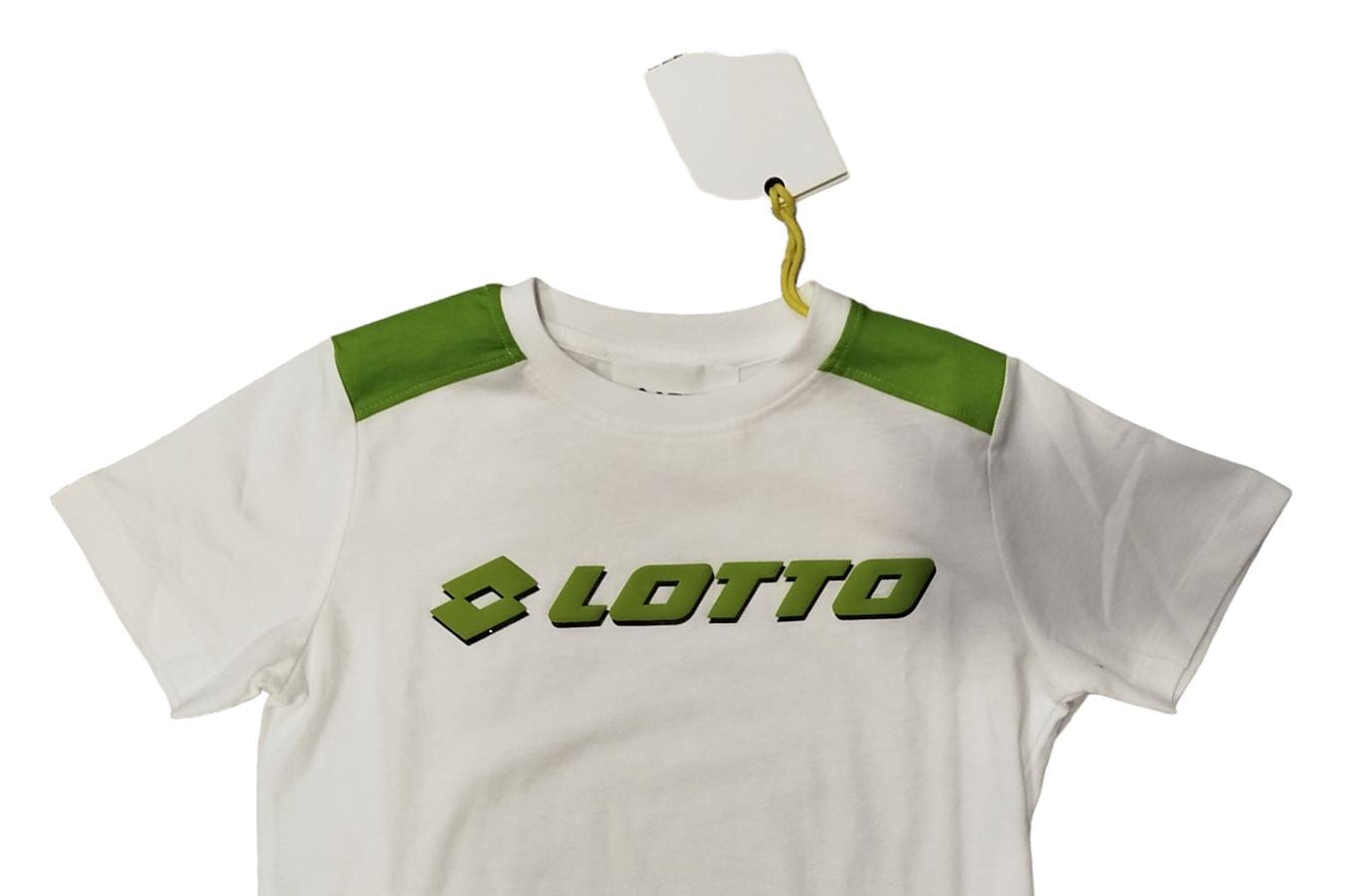 LOTTO COMPLETO 2 PEZZI BIANCO/VERDE LIME LT0139-010