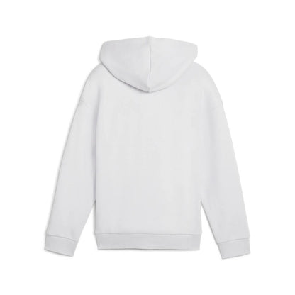 PUMA ESS+ SCRIPT METALLIC HOODIE FL G SILVER MIST 682780-42