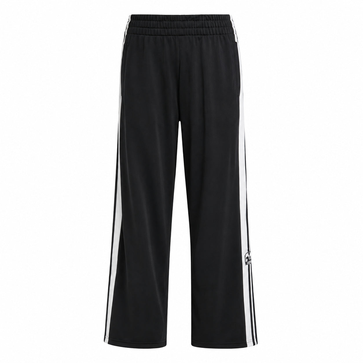 Adidas Pantaloni Bambino Adibreak Nero Bianco KR9119