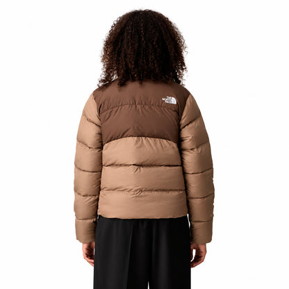 The North Face Women's Saikuru Jacket Giacca Imbottita Donna Antivento WindWall Idrorepellente Collo Alto Marrone Garnet Smokey Brown NF0A8GCBT061