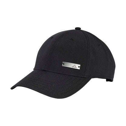 ADIDAS Lightweight Baseball Cap Metal Badge - Black JE5653