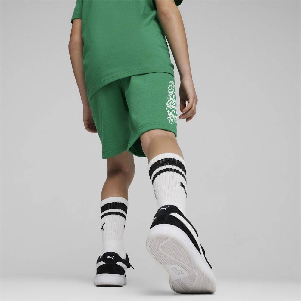PUMA ESS+ MID 90S SHORTS TR B ARCHIVE GREEN 679247-86