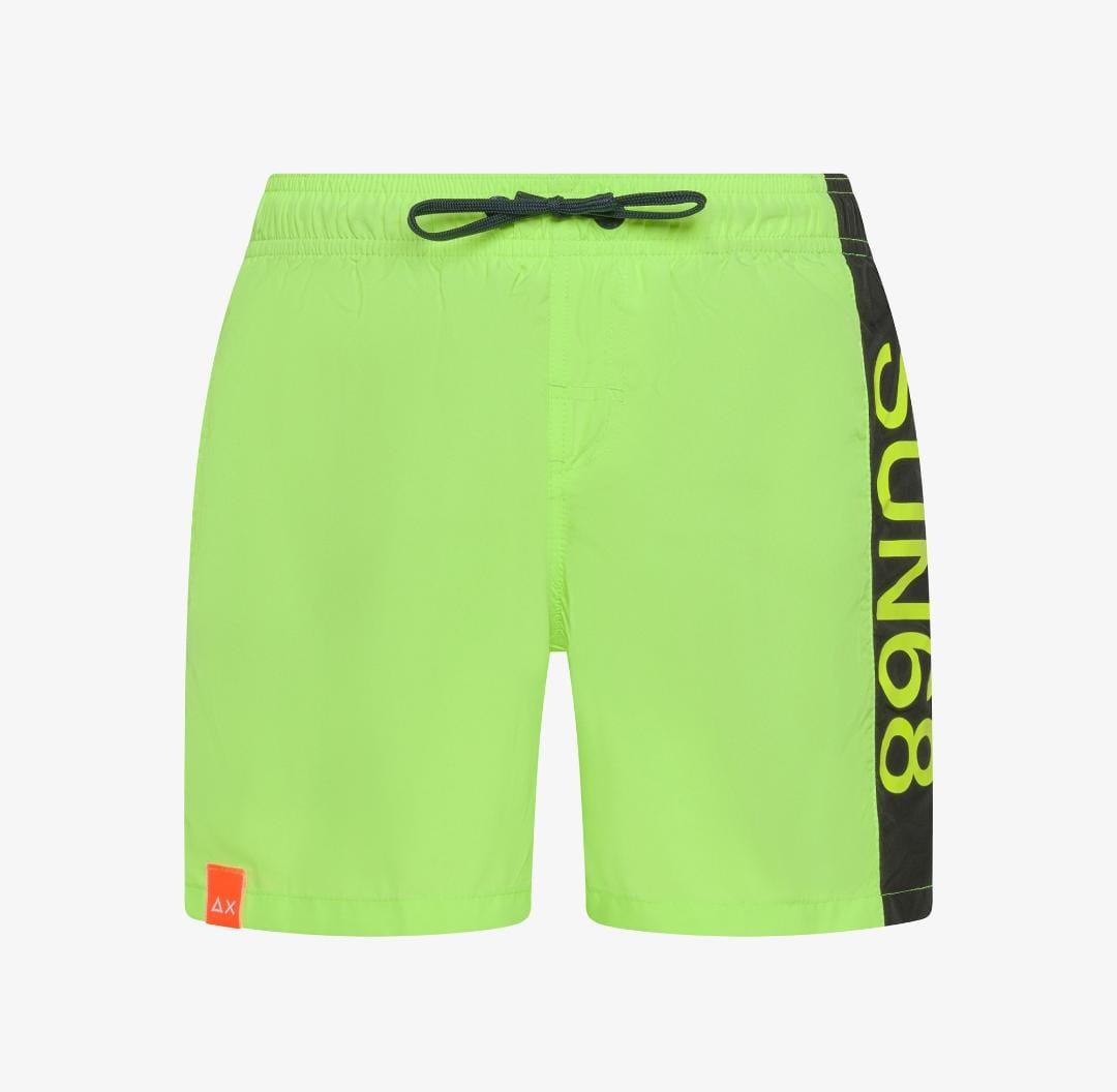 Sun68 BOY'S SWIM PANT STRIPE ON SIDE H35306-63