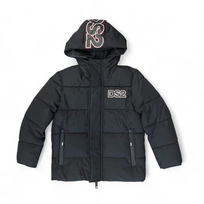 DS2 GIUBBOTTO 50% NY 50% PL NERO FW25K073