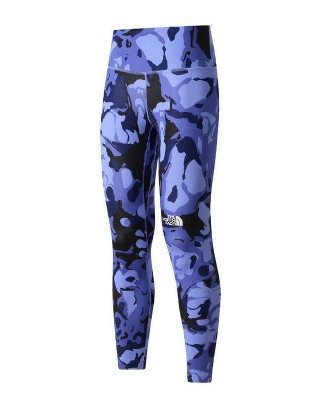 THE NORTH FACE W MA FLEX 25IN TIGHT AOP VIRTUAL BLUE LIGHT SHOW NF0A8BPG8SK1