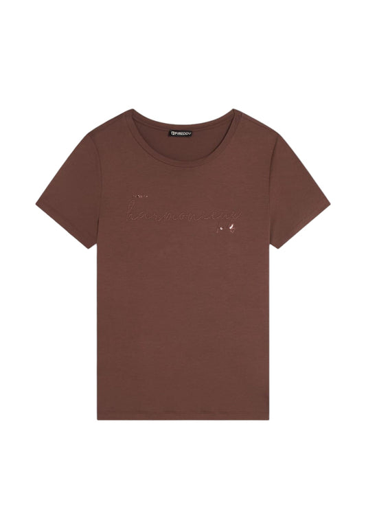 FREDDY T-SHIRT MANICA CORTA F4WSLT1-M390