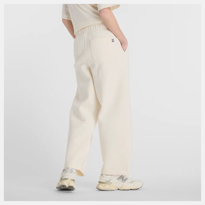 NEW BALANCE NEW LINEAR HERITAGE FLEECE BARREL LEG PANT - PERMAFROST WP53500PEF