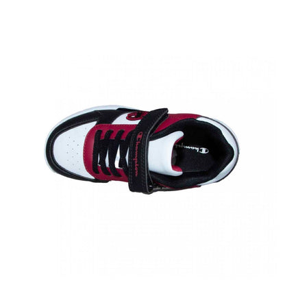 CHAMPION RD18 HERITAGE B PS LOW CUT SHOE NBK/WHT/BURGUNDY S32815-KK005