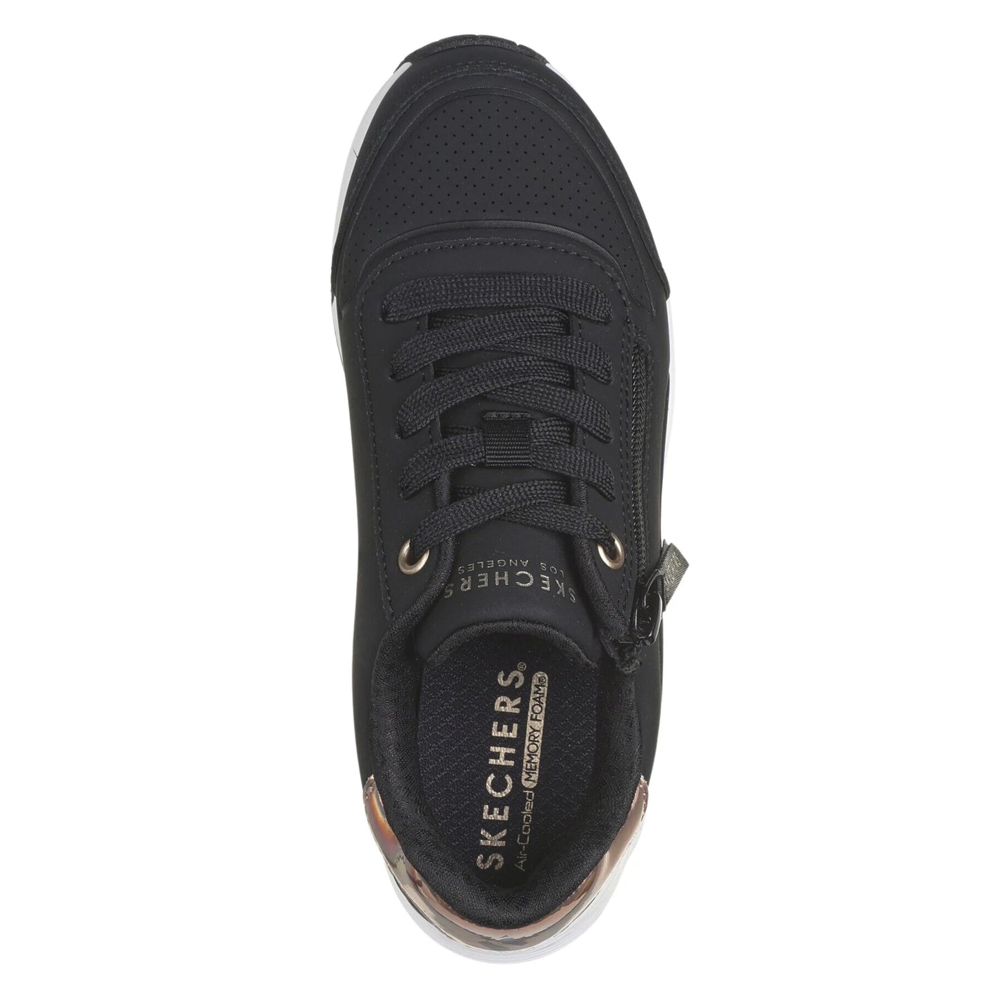Skechers Uno Gen1 Zip and S Sneakers Bambina Nere