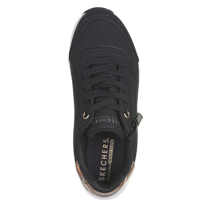 Skechers Uno Gen1 Zip and S Sneakers Bambina Nere