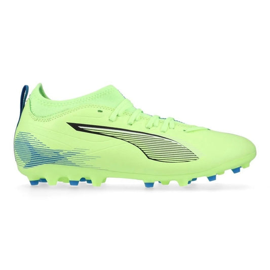 PUMA ULTRA 5 MATCH MG JR FIZZY APPLE-PUMA WHITE-BLUEMAZING 108098-03