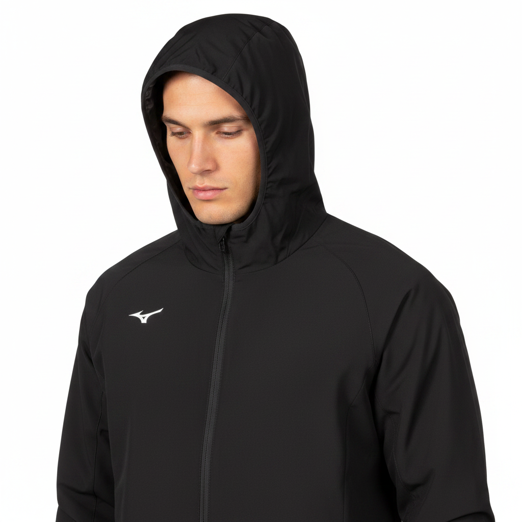 Mizuno Club Jacket indossata parte superiore
