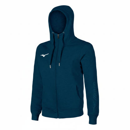 Mizuno Hoodie quadrata sfondo bianco