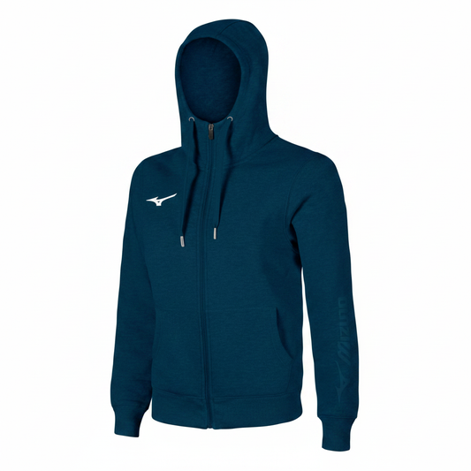 Mizuno Hoodie quadrata sfondo bianco