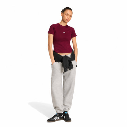 Adidas Aor Ess Slim Tee KR3593 – Borgogna