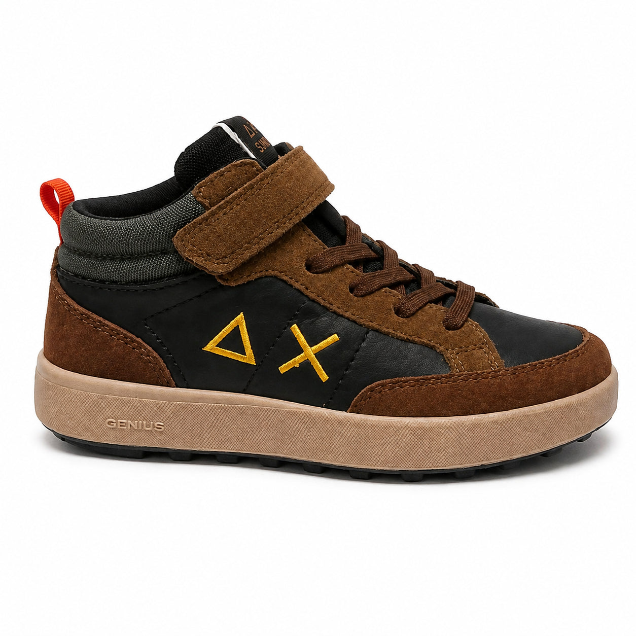 Sun68 Boy's Genius Midi Baby Z46335B – Stivaletto Bimbo