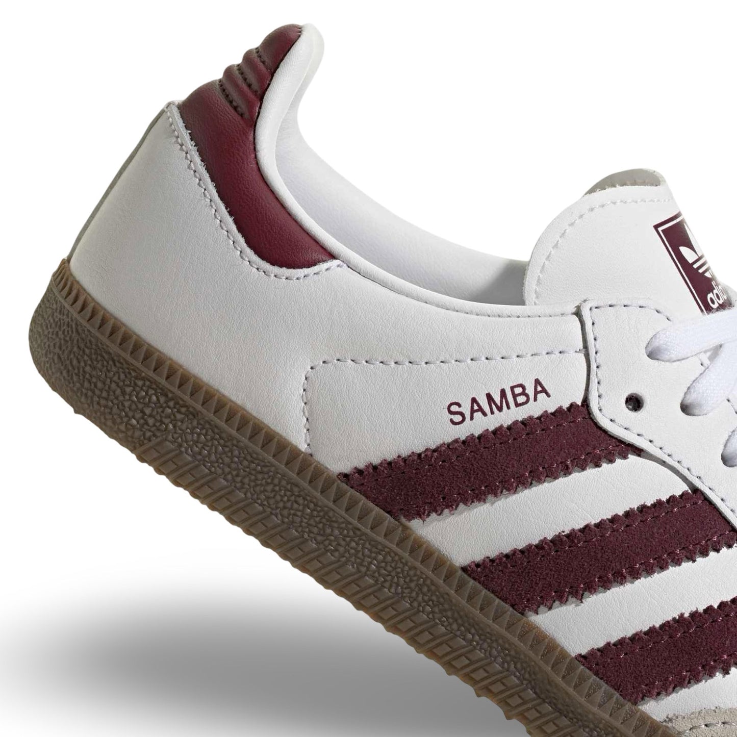 Adidas Samba OG J KZ8684 – Bianco/Maroon