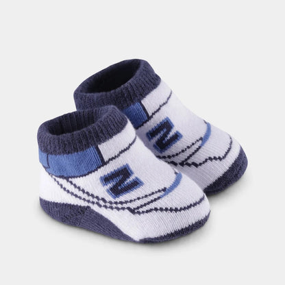 New Balance Classics 2 Pack Bootie Set LAKB0104-NNY | Neonato | Blu