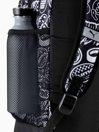 PUMA ACADEMY AOP BACKPACK BLACK 091150-08